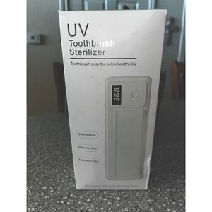 UV‎ Toothbrush Sterilizer Holder -New Open Box Mercury Free/Radiation Free